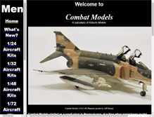 Tablet Screenshot of combatmodels.us